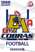 Arena Football LOS ANGELES COBRAS LOGO #738