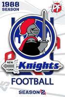 Arena Football League 1988 NEW YORK KNIGHTS Set Purchase