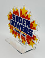 DC Comics Classic SUPER POWERS COLLECTION Acrylic display logo #175