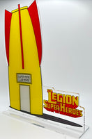 DC Comics Classic The LEGION HEADQUARTERS #1 ACRYLIC DISPLAY #313