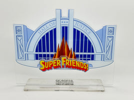 DC Comics Classic HALL of JUSTICE ACRYLIC Super Friends Acrylic Display #348