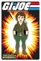 G.I. Joe Collection 3 Scarlett, Flint & Lady Jaye MultiVersePins