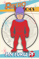 RetroHeroes™ Classic SERIES 9 Collection 6 pin set #655
