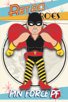 RetroHeroes™ Classic SERIES 9 Collection 6 pin set #655