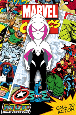 Marvel Comics SPIDER-GWEN MULTIVERSEPINS