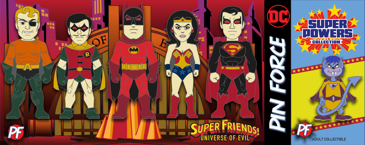 DC Comics Classic UNIVERSE of EVIL 5+1 Pack SUPER FRIENDS #652