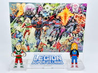 DC Comics Classics LEGION OF SUPER VILLAINS ACRYLIC DISPLAY LOGO #256