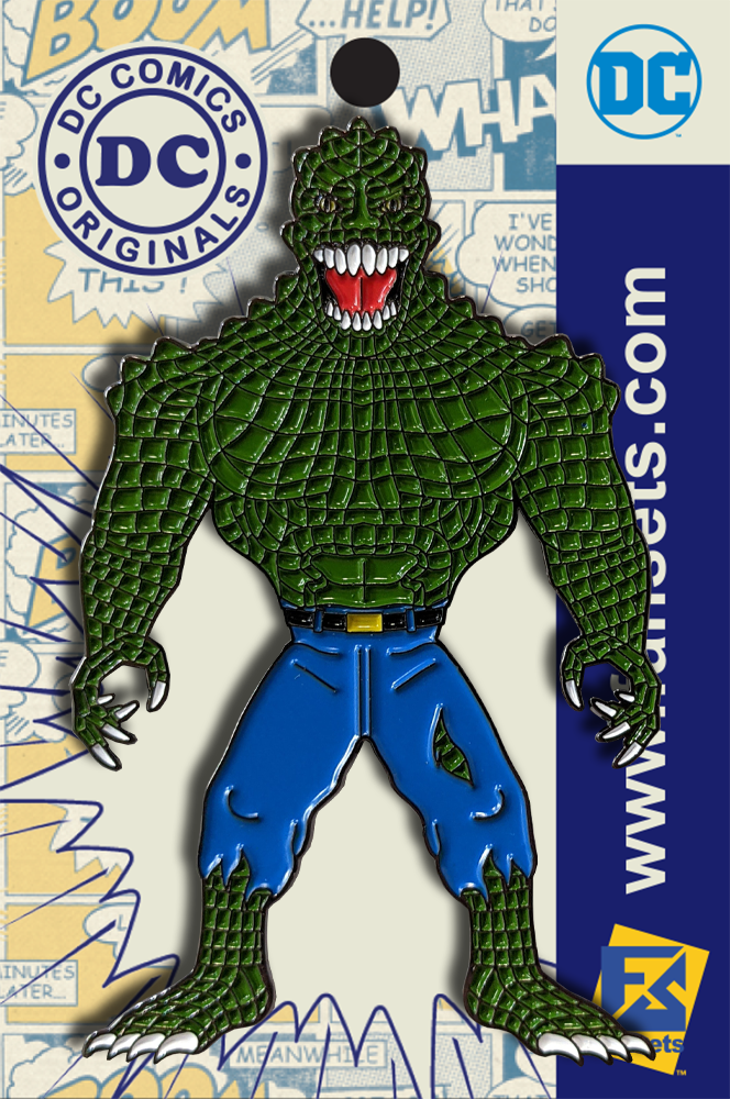 DC Comics Classic KILLER CROC Licensed FanSets Pin