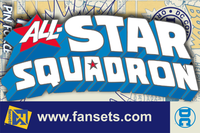 DC Comics Classics ALL STAR SQUADRON 3 Inch Logo pin #52 UNRELEASED FanSets