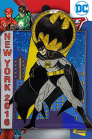 DC Comics Batman, Wonder Woman, Superman NYCC Show Pins 3 Pack