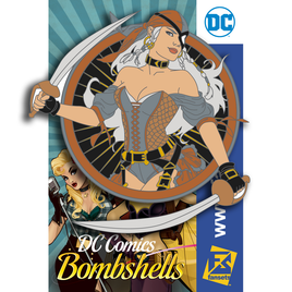 DC Comics Bombshells RAVAGER Badge #168 UNRELEASED