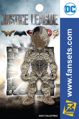 DC Comics Justice League MOVIE CYBORG Licensed FanSets Pin MicroJustice