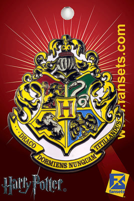 Harry Potter HOGWARTS School Crest Licensed FanSets Pin MicroMagic