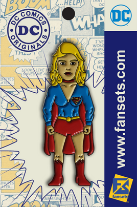 DC Comics Classic SUPERGIRL Legion of Super Heroes Licensed FanSets Pin MicroJustice