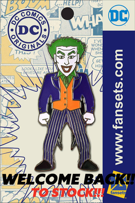 DC Comics Classic JOKER Licensed FanSets Pin MicroJustice