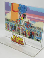BACK IN STOCK DC Comics Classic LEGION of SUPER HEROES TEAM PICTURE #36 UNRELEASED Acrylic Display