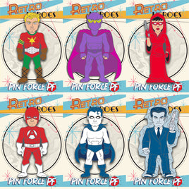 RetroHeroes™ Classic SERIES 11 Collection 6 pin set #713