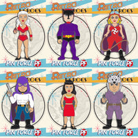 RetroHeroes™ Classic SERIES 21 Collection 6 pin set