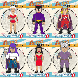 RetroHeroes™ Classic SERIES 21 Collection 6 pin set