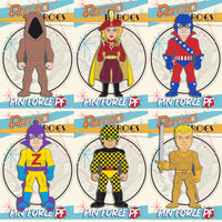 RetroHeroes™ Classic SERIES 23 Collection 6 pin set