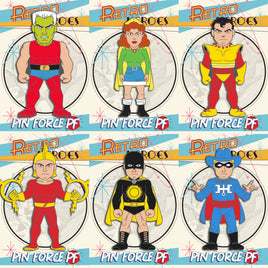 RetroHeroes™ Classic SERIES 16 Collection 6 pin set