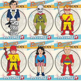 RetroHeroes™ Classic SERIES 14 Collection 6 pin set