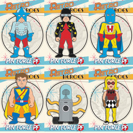 RetroHeroes™ Classic SERIES 15 Collection 6 pin set