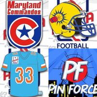 Arena Football DETROIT DRIVE 2nd JERSEY '89 Season