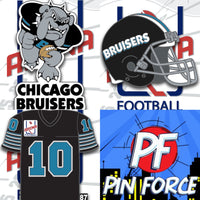 Arena Football League CHICAGO BRUISERS Set Purchase #654