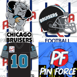Arena Football League CHICAGO BRUISERS Set Purchase #654