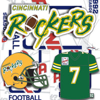 Arena Football League 1992 CINCINNATI ROCKERS Set Purchase
