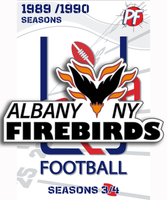 Arena Football ALBANY FIREBIRDS LOGO 1990