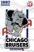 Arena Football CHICAGO GLADIATORS LOGO #653