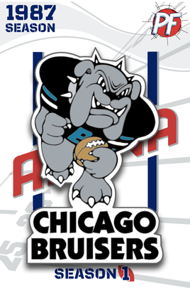Arena Football CHICAGO GLADIATORS LOGO #653