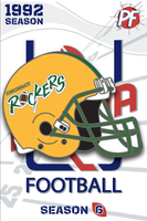 Arena Football League 1992 CINCINNATI ROCKERS Set Purchase