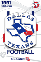 Arena Football League 1990 DALLAS TEXANS  Set Purchase