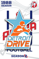 Arena Football DETROIT DRIVE LOGO #709