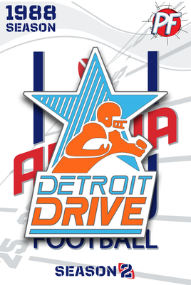 Arena Football DETROIT DRIVE LOGO #709