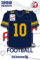 Arena Football League 1988 LOS ANGELES COBRAS Set Purchase #737