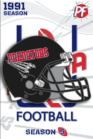 Arena Football Arena Football ORLANDO PREADATORS HELMET 1991 Season
