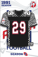 Arena Football ORLANDO PREDATORS JERSEY 1991 Season