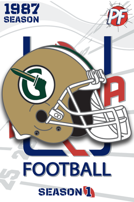 Arena Football PITTSBURGH GLADIATORS Helmet #634