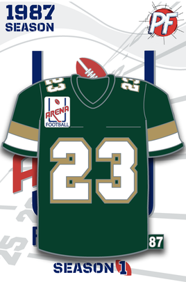 Arena Football PITTSBURGH GLADIATORS Jersey #643