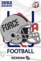 Arena Football League 1992 SAN ANTONIO FORCE Set Purchase