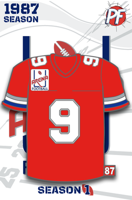 Arena Football WASHINGTON COMMANDOS Jersey #701