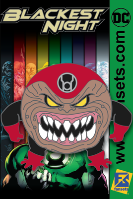 DC Comics ZILIUS ZOX Red Lantern (Blackest Night)