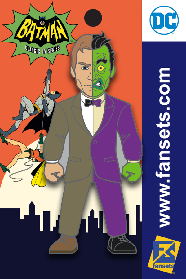 DC Comics Batman 1966 Collection TWO-FACE Series 5 #442| PinForce DC Comics Batman 1966 Collection TWO-FACE Series 5 #442| PinForce