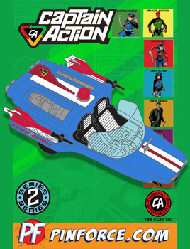 Captain Action SILVER STREAK Series 2