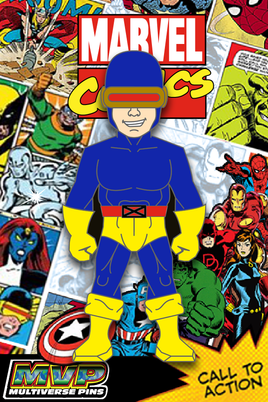 MARVEL COMICS CYCLOPS MULTIVERSEPINS