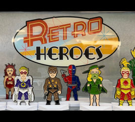 RetroHeroes™ Classic RetroHeroes Acrylic Logo #393